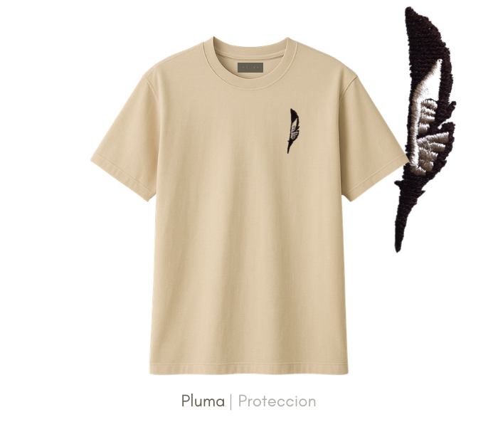 Feather t-shirt
